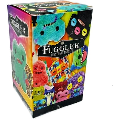Originele Fuggler Blind Box Figuur Lelijk Monster Tand Wijd Ogen Vreemdeling Geïrriteerde Buitenaards Wezen Schreeuw V3 Grijns Grijns Verzamelaar Model Speelgoed black