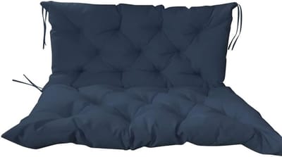 Tuinkussen Bank - Zitkussen Buiten - Comfortabel Zitten - Waterproof Polyester - 100x50x50cm - Navy