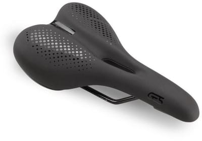 Ges Ergo Memory Foam Zadel - Zwart