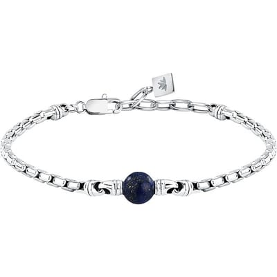 MORELLATO PIETRE S1749 STAINLESS STEEL ARMBAND MET LAPIS LAZULI KRAAL 1 STUK