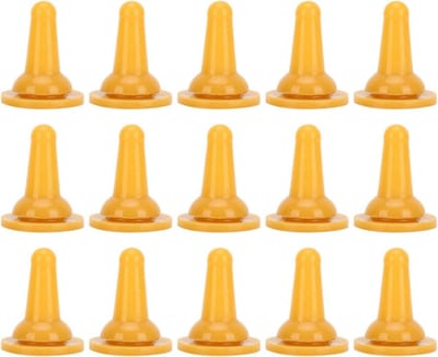 Flesnippels voor huisdieren - Set van 15 - Zachte siliconen - Voedingsgereedschap voor puppy's, kittens, konijnen