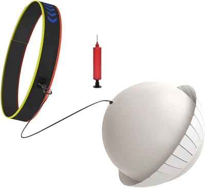Boks Reflex Bal - Stoottrainer Hoofdband - Sport Training - Afneembare Ventilator - Verstelbaar - Wit
