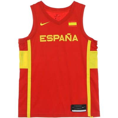 Basketbaltanktop heren Olympische Spelen Nike Jersey Limited Spain Road Challenge Rood/Midwest Goud