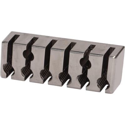 String Locking Nut 42mm Professioneel Zilver Metaal 6-snarige Locking Nut voor Headless Elektrische Gitaar gray