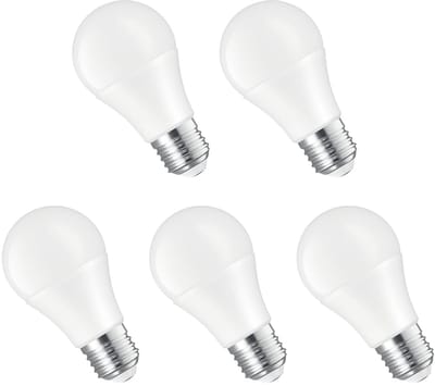 Spectrum LED Lamp E27 10W - 24V - 1100 Lumen - 4000K Neutraal Wit - Natuurlijk Licht - Energiezuinig - 5 stuks