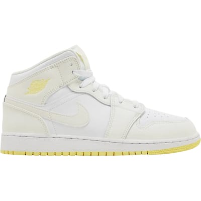 Nike Air Jordan 1 Mid (gs) Witte High Tops Jeugd
