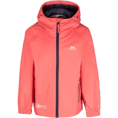 Trespass kinderregenjas Qikpac Jacket - Unisex opvouwbare jas Tp-75