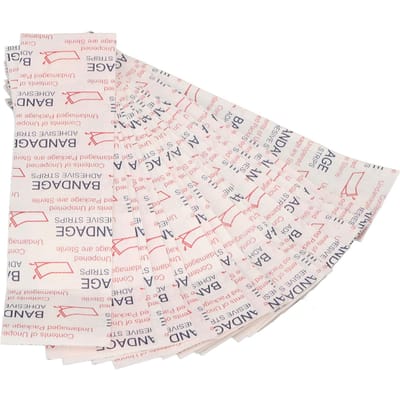 100 Stuks Transparante Zelfklevende Pleister Ronde Doorzichtige Pleisters voor Kleine Wondjes Waterdicht Wondverzorging white