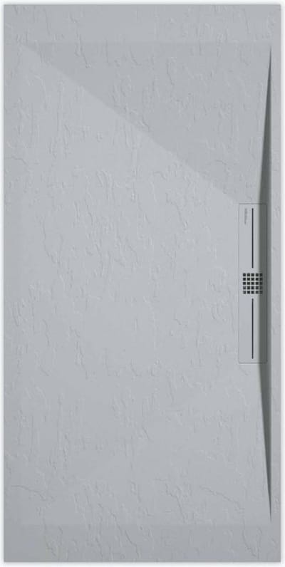 Sanifun douchebak Stone Side Gray 7035 Slate 900 x 700 P