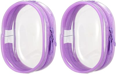 Cosensi- Opbergzak - 2 Stuks - Transparant - Waterdicht - Duurzaam - Zipper - Voor Poppenopslag - Opbergtas