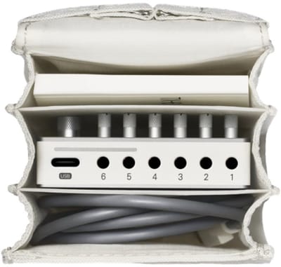 Teenage Engineering Field Accordion Witte Tas - Accessoire Voor De TX-6