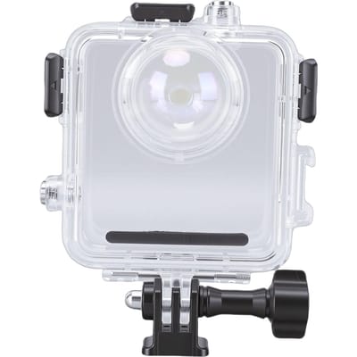 Boîtier étanche pour plongée compatible avec la caméra d'action MAX2, boîtier sous-marin avec couvercle et inserts anti-buée pour 50M
