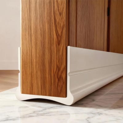 Dailygoods- Tochtstrip 93 cm - Zelfklevend - Siliconen - Geluidsabsorberend - Windstopper - Voor woning/badkamer - Deurafdichting