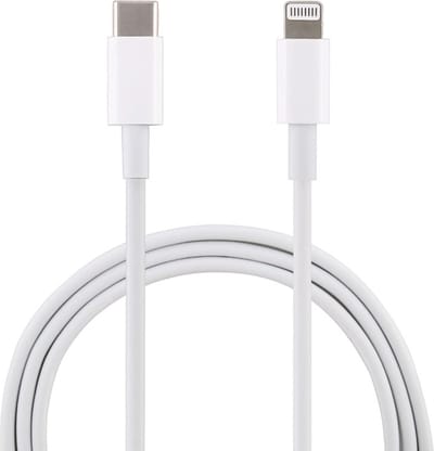 8-Pin naar USB-C oplader kabel - 1 Meter - 20W 2A - geschikt voor iPhone en iPad - wit