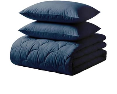 Katoen Percale Dekbed 140x200 cm + 1 Kussensloop 60x70 cm