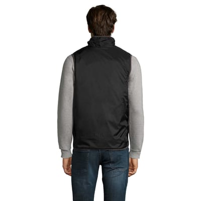 SOLS Omkeerbare bodywarmer voor uniseks volwassenen Winner (Zwart)