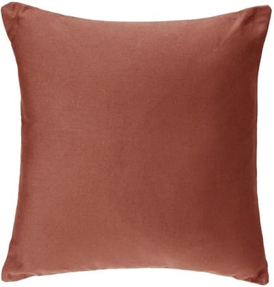 Atmosphera - kussen - afneembare hoes - katoen - terracotta roze - 38x38 cm
