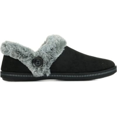 Skechers Cozy Campfire gevoerde dames pantoffels - Zwart - Extra comfort - Memory Foam - Maat 39