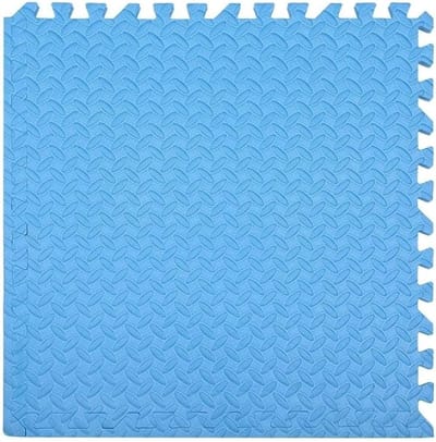 Set van 16 schuimrubberen matten - 30x30x1 cm - Vloermat in puzzelstijl - Kruipmat voor baby's - Geschikt voor yoga, de sportschool en de speelkamer - Waterdicht en lichtgewicht