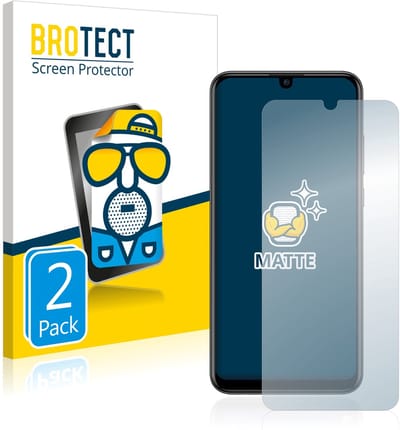 BROTECT - Screenprotector voor Huawei P smart 2019 / P smart+ 2019 - Folie Beschermfolie matte 2 Stuks