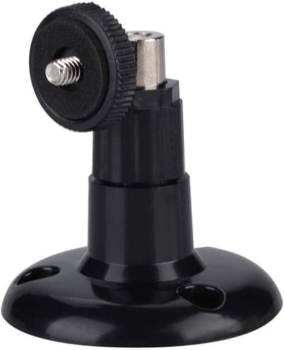 Camera Muurbeugel - CCTV Houder - Beveiliging Binnen Buiten - Volledig Verstelbaar - 10mm - Zwart