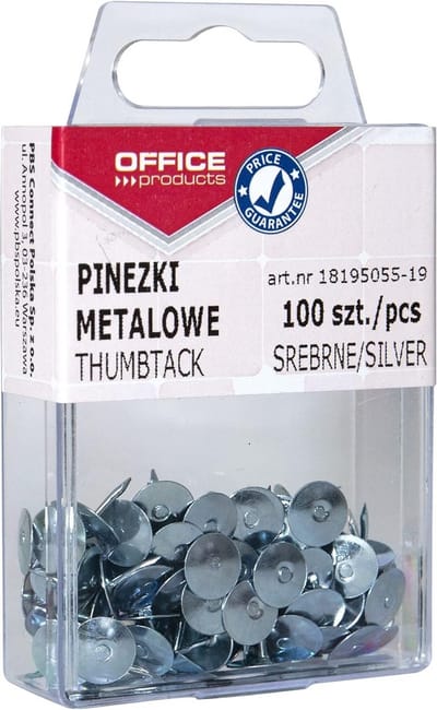 Zilveren Metalen Speldjes 100 Stuks voor Prikbord