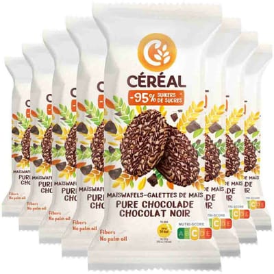 Céréal Maiswafel Puur - 8 x 108 gr - Voordeelverpakking