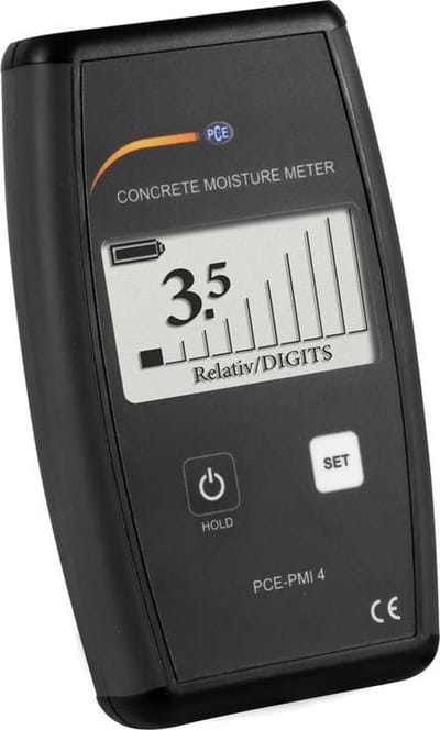 Vochtmeter voor bouwmaterialen PCE-PMI 4 - beton en dekvloeren - resolutie: 0,1 %