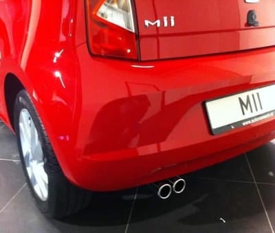 IVOL Uitlaatsierstuk Dubbel Seat Mii / Volkswagen Up / Skoda Citigo