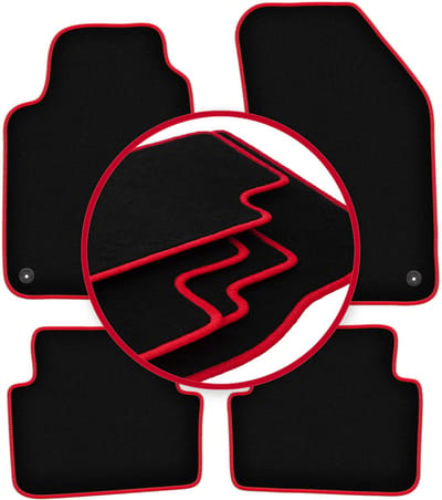CARLUX-RED automatten voor: Renault Laguna II stationwagen, liftback (2001-2007)