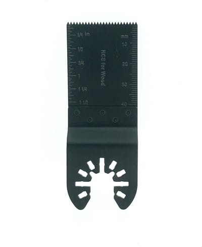 Zaagjes - Hout - Hardhout - Multitool - Universeel - Fijntandig - invalZaagblad - 32x42mm - Zwart - 5 Stuks