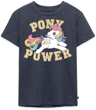 My Little Pony Retro Pony Power Statement Premium T Shirt Kinderen