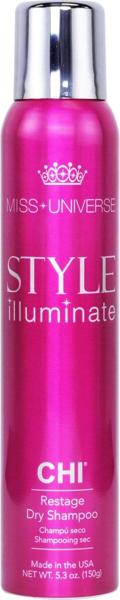 CHI Miss Universe Style Illuminate Restage Droogshampoo - Droogshampoo vrouwen - Voor Fijn en slap haar - 150 gr