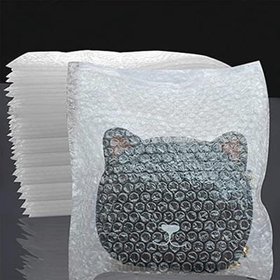 Bubble Pouches Wrap Bag 12x12 inch - 50 Stuks Dubbel Gewatteerde Luchtkussens voor Verpakking en Verzendbehoeften