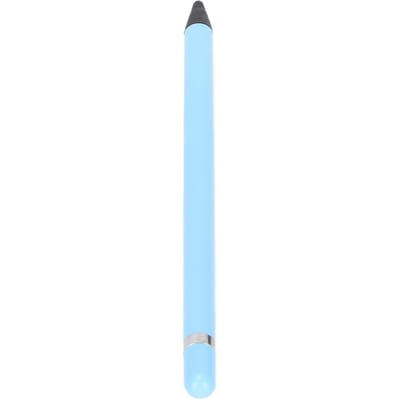 Stylets Écriture Douce Pointe en Fibre Silencieuse Précis Anti-Rayures Stylet Coloré pour Écran Tactile pour Téléphone Tablettes Cyan bleu