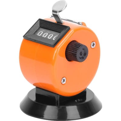 BERM Handteller 4 Cijfers ABS Plastic Schaal Mechanisch Handheld Telinstrument met Haak