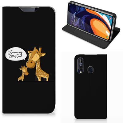 Samsung Galaxy A60 Magnet Case Giraffe