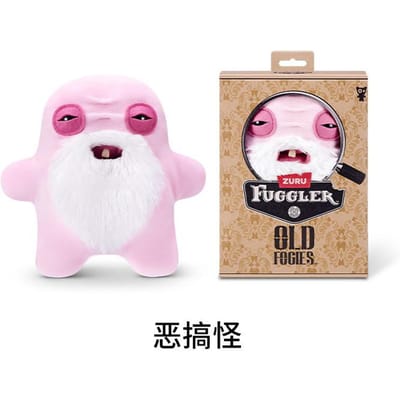 Fuggler Grappig Lelijk Monster Oude Schurk Serie Lelijk Schattig Vreemd Trendy Pluche Pop Verzamelbaar Knuffeldier Voor Volwassen Huisdecoratie white