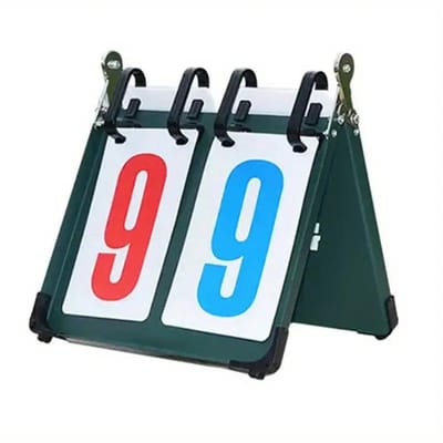 Bovista Scorebord - Padel -Tennis - Voetbal - Scoreborden - Tweecijferig
