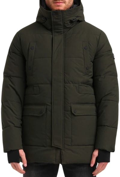 Gabbiano Padded Stretch Parka Winterjas Heren - Maat S