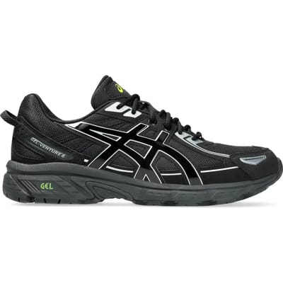 Asics GEL-VENTURE Sneakers Heren - Zwart - Maat 45 - Mesh/Synthetisch