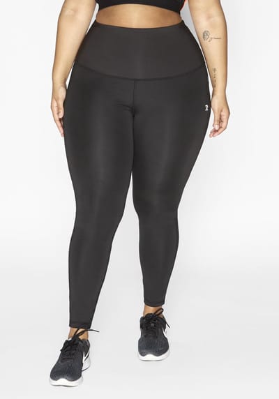 Redmax Sportlegging Dames RMXBelle - Sportkleding - Geschikt voor Fitness en Yoga - Dry Cool - Fitness Legging - High Waist - Squat Proof - Zwart - 44/46