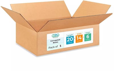 Verhuisdozen Medium - Stevige dozen - Verhuizen en opslag - Professionele kwaliteit karton - 50x35x15 cm - Bruin