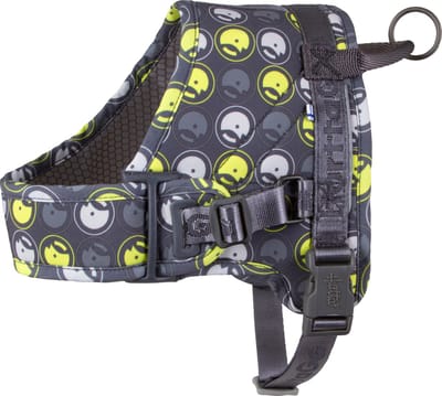 Hurtta Go Harness - Hondenharnas - Storm Grey - Borstomvang: 45-55CM