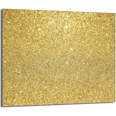 TMK ArtDeko - Snijplank Glas - 60x52cm - Goudkleurig - Veilig en Hygiënisch