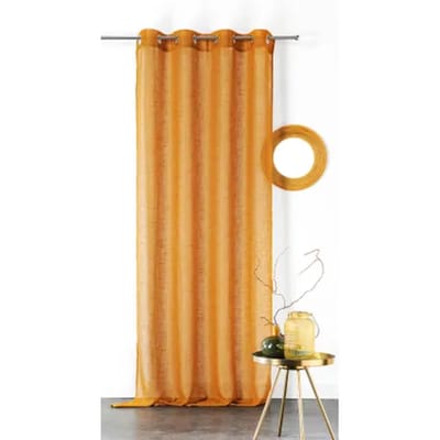 Julie Kant En Klaar Inbetween Gordijn Oker 140 X 240 Cm
