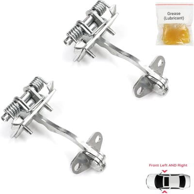 EDP936-1 2 Stuks Voorkant Links EN Rechts Deurvanger Scharnier Deurstop Check Riem Begrenzer voor Peugeot 306 1993-2002 9181E5 9181.E5