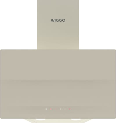Wiggo WE-A533G(C) Schuine Afzuigkap – Creme – 50 cm – Energieklasse A+