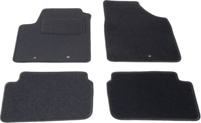 Automatten voor Hyundai i10 (2007-2013) (afstand bevestiging 20cm) - 4-delig - Naaldvilt