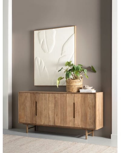 DTP Home Dresser Bliss, 4 doors,90x180x40 cm | TEAKWOOD top